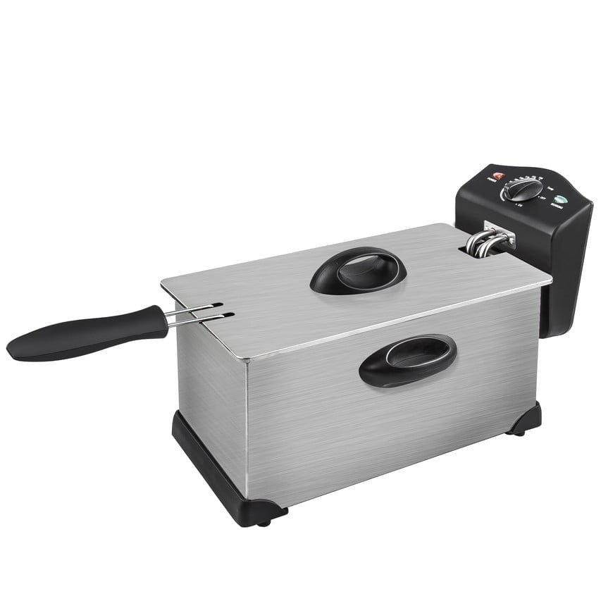 KUKEN ROESTVRIJSTALEN FRITEUSE 2000W 3,0 LITER