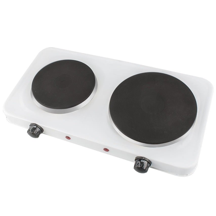 Fogão elétrico de dois bicos