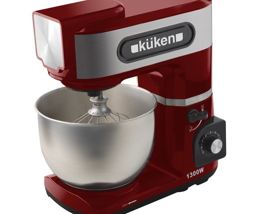 KUKEN STAINLESS STEEL MIXER 1300W RED RED KUKEN