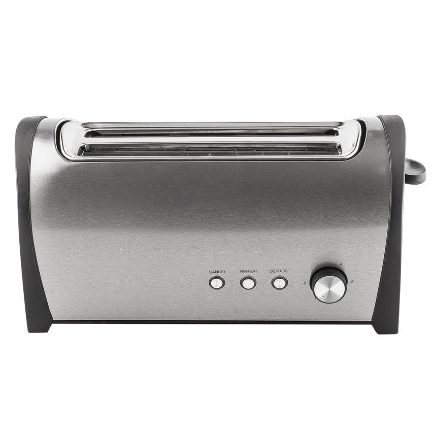 KÜKEN 1400W DOUBLE SLIT STAINLESS STEEL TOASTER - Image 4