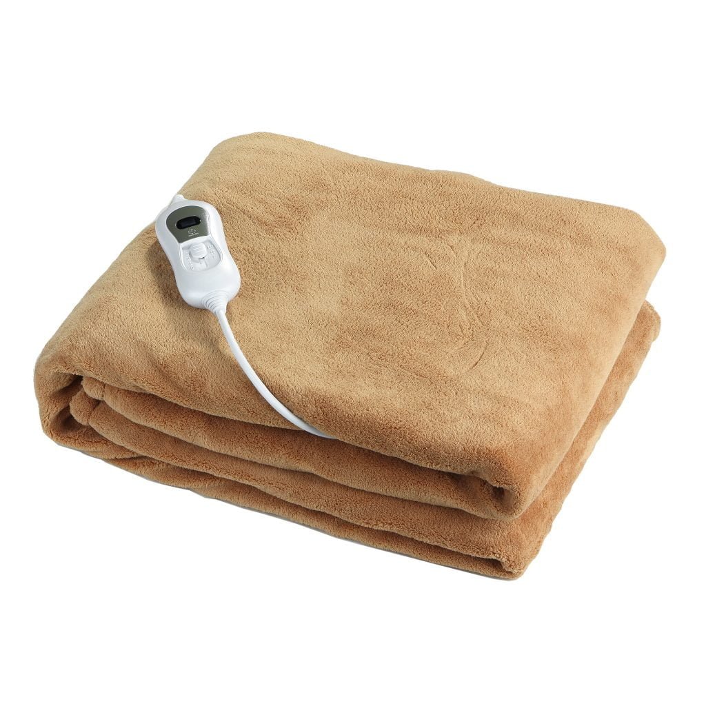 Bruine elektrische deken