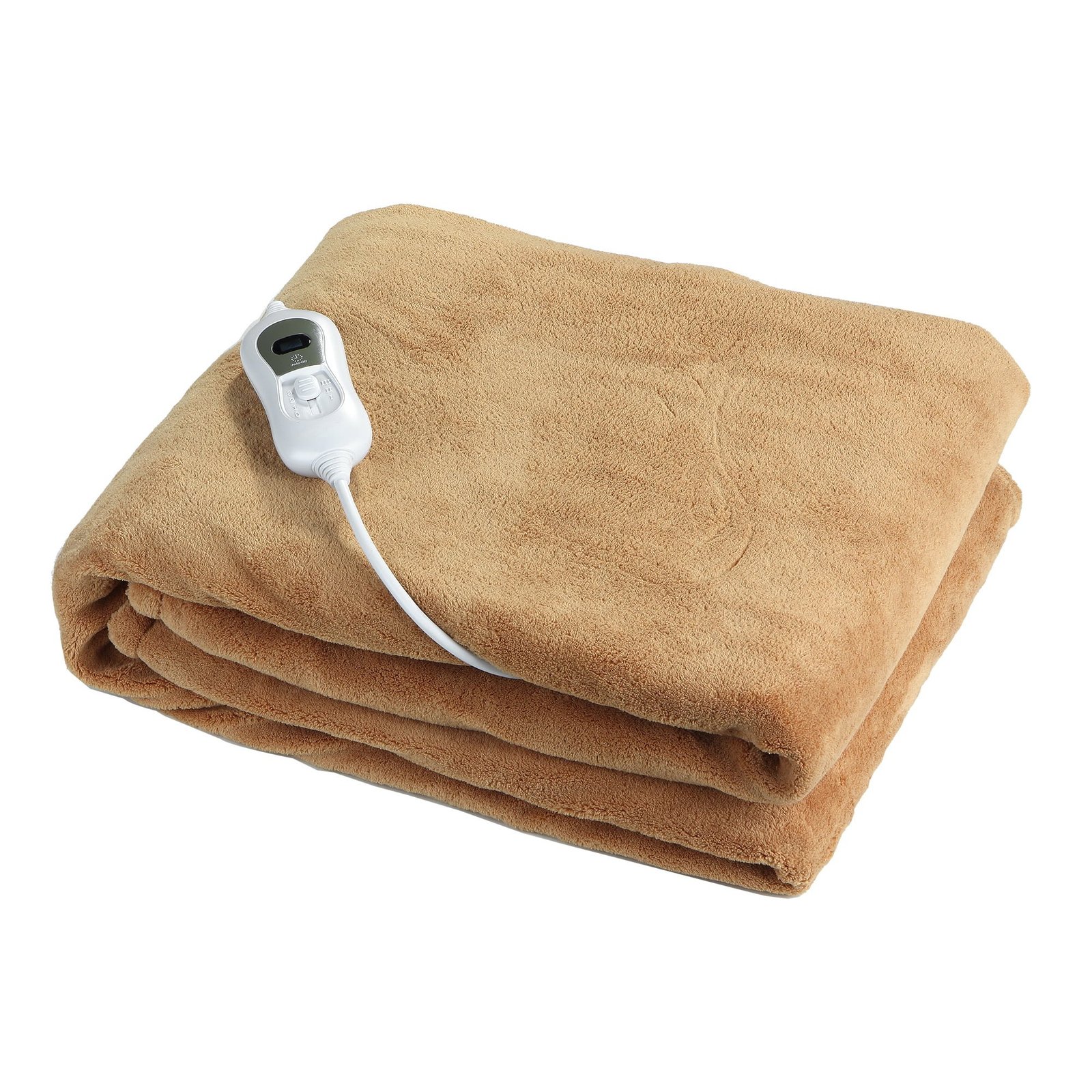 Bruine elektrische deken