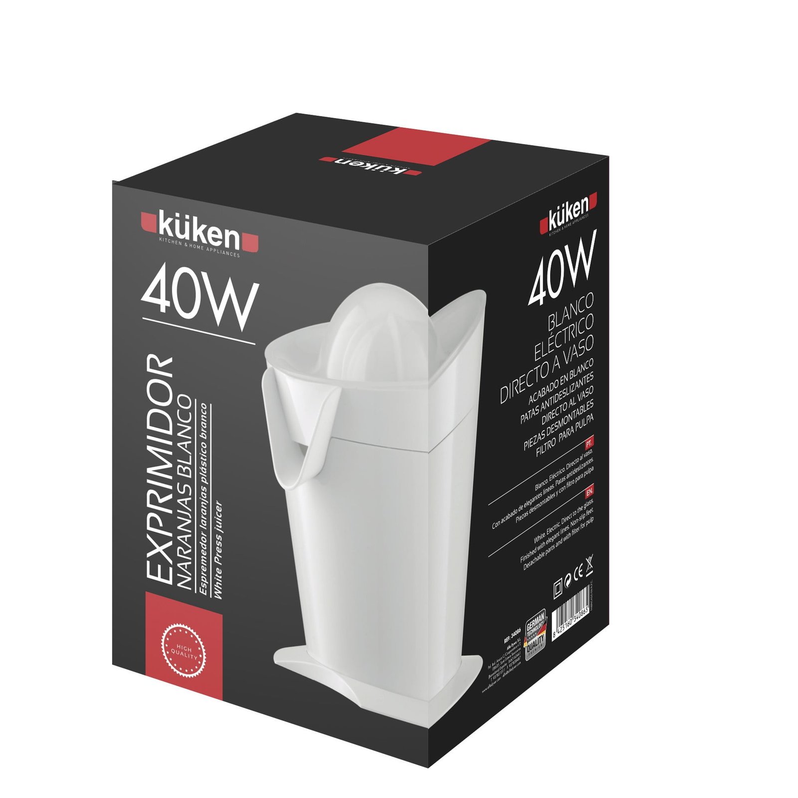 EXPRIMIDOR DE NARANJAS SIN RECIPIENTE 40W KÜKEN - Image 3