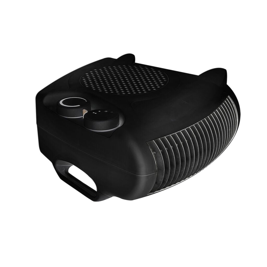 HORIZONTALE OF VERTICALE KACHEL 1000/2000W ZWART KÜKEN