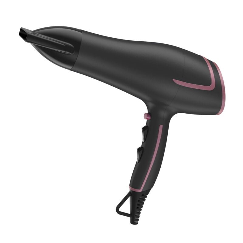 PROFESSIONAL IONIC HAIRDRYER 2000w. BLACK