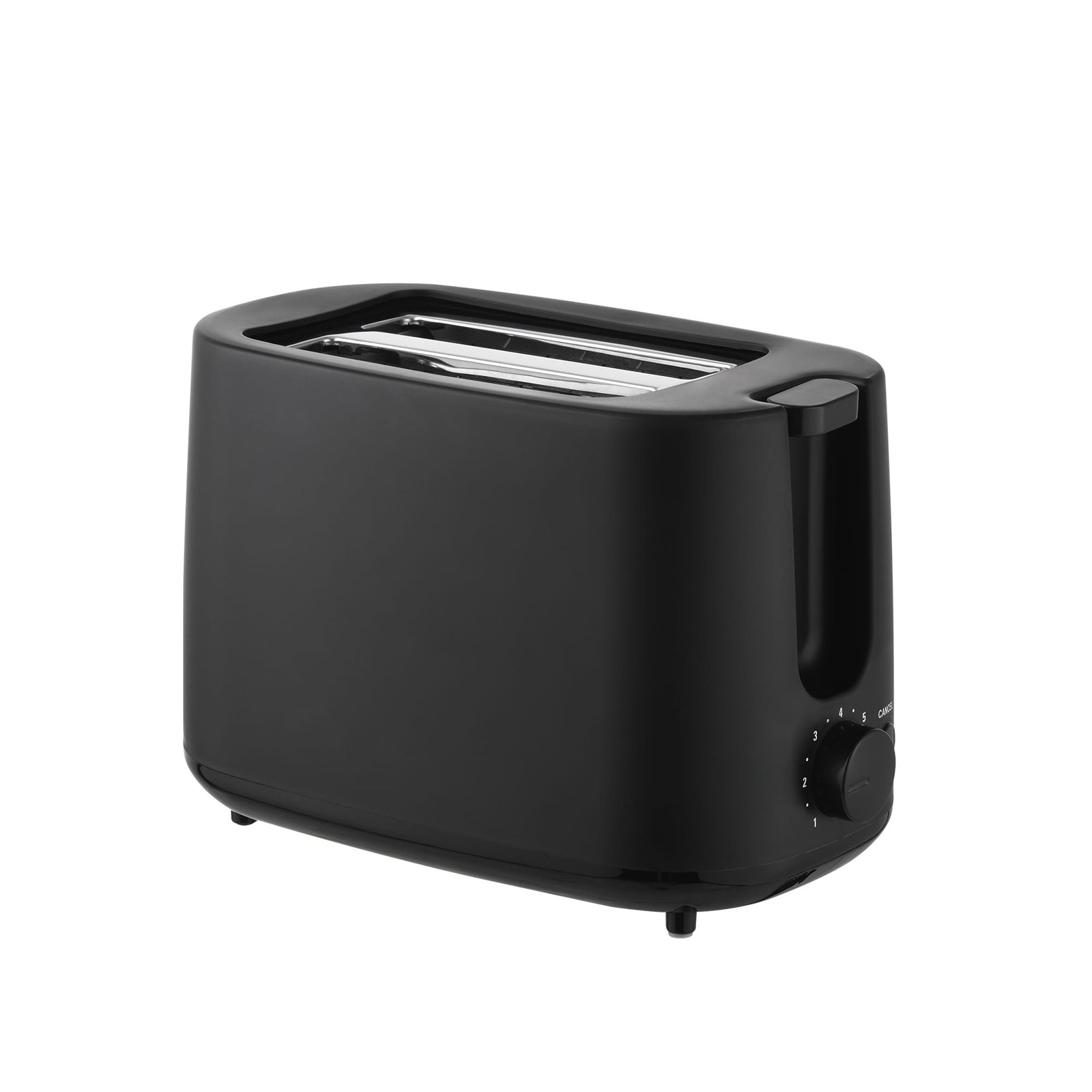 TOASTER MATT BLACK 2 PIECES 750W KUKEN