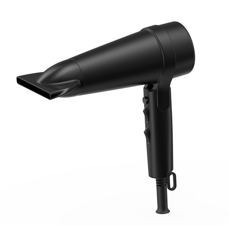SÈCHE-CHEVEUX IONIQUE PROFESSIONNEL 2000W NOIR MAT