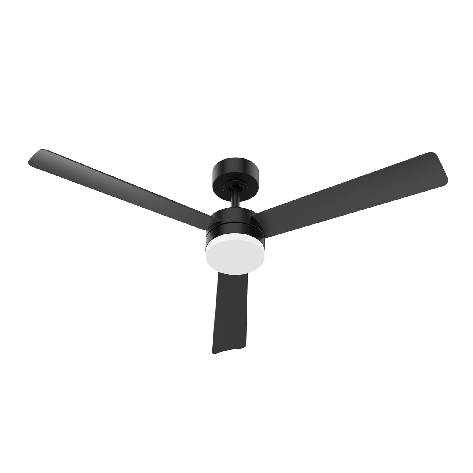 VENTILADOR TECHO DC NEGRO LED 3 ASPAS 132CM – Image 2