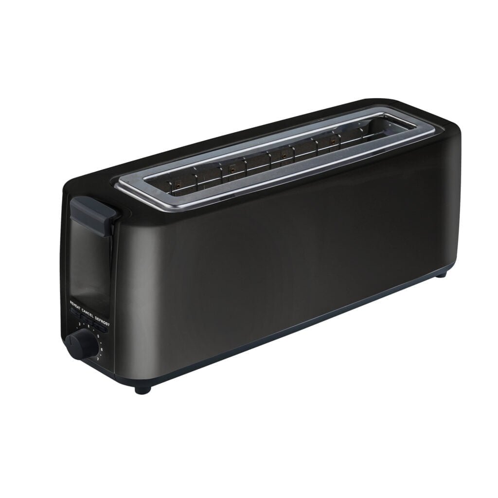 2-Delige ZWARTE TOASTER 900w