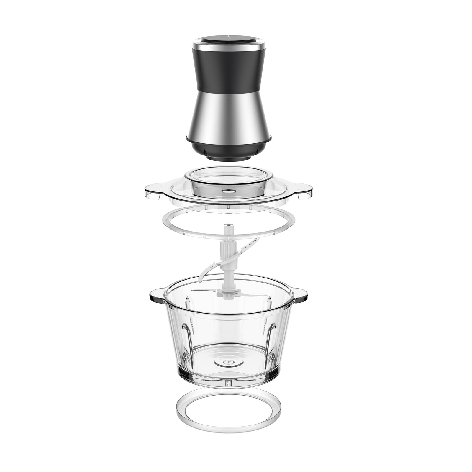 PICADORA 500W VASO CRISTAL 2L. – Bild 2