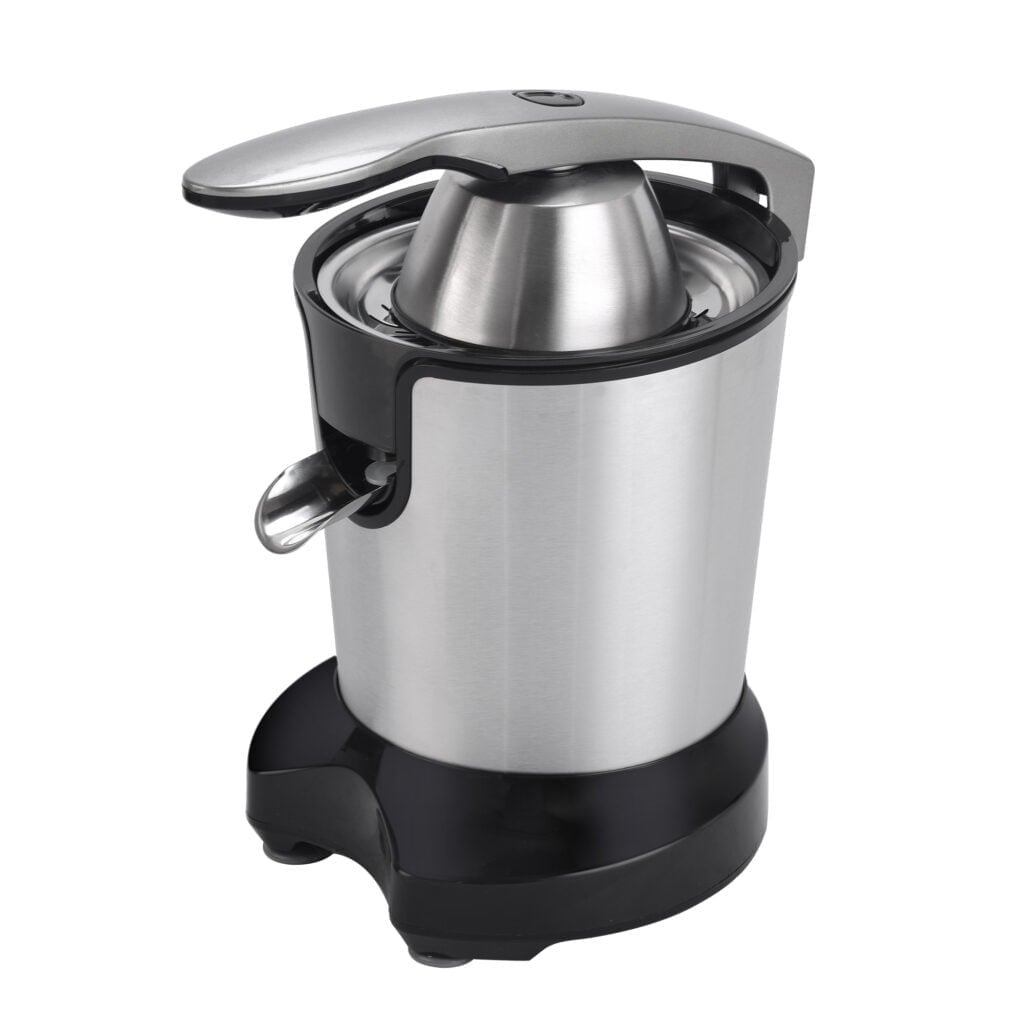 ESPREMEDOR DE LARANJA COM BRAÇO 650W KUKEN INOX