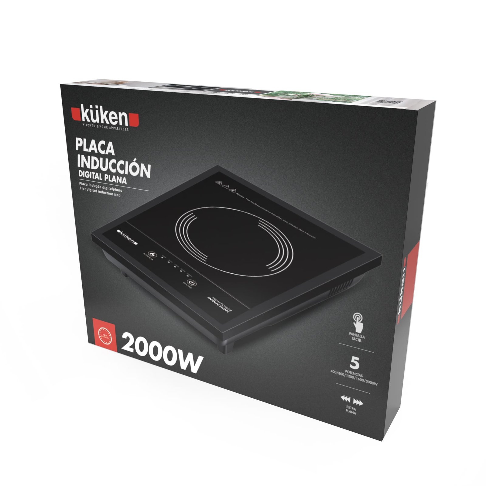 PLACA INDUCCIÓN 2000W KÜKEN - Image 3