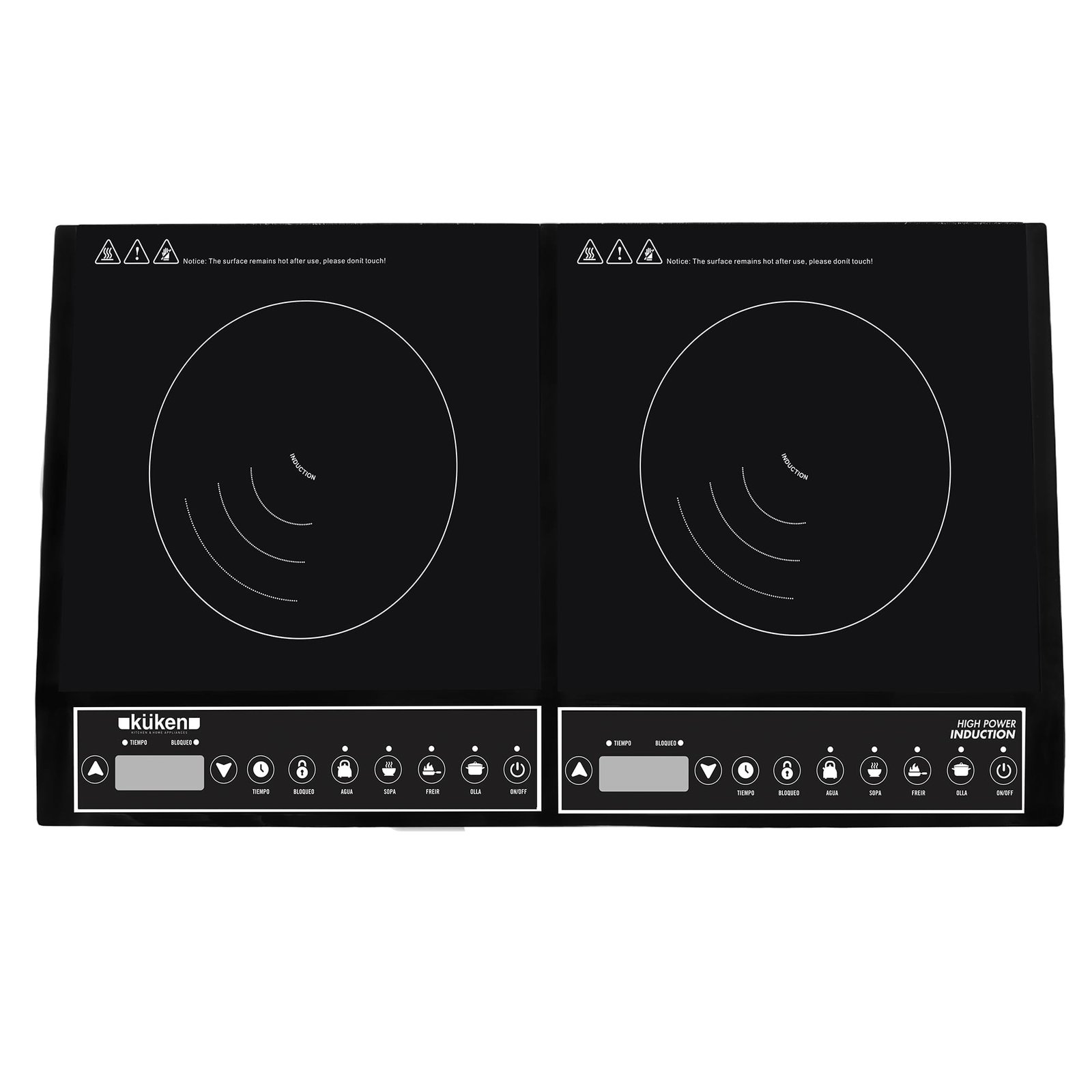 TUBO DE INDUÇÃO DUPLO KÜKEN 4000W MULTIFUNÇÃO - Imagem 2