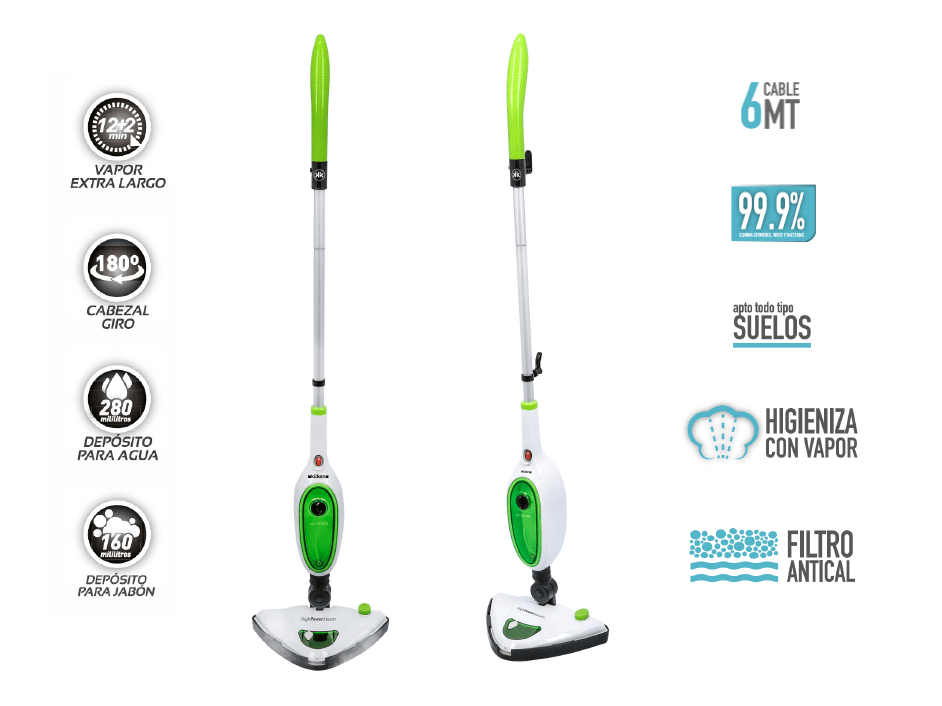 Mopa a vapor con cable Küken