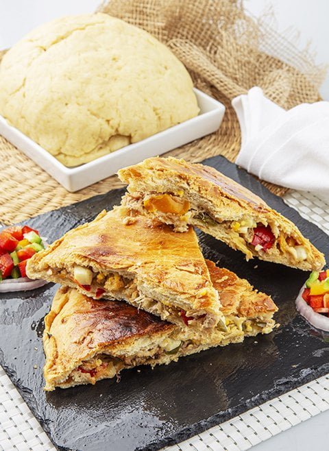 Receta de empanada gallega