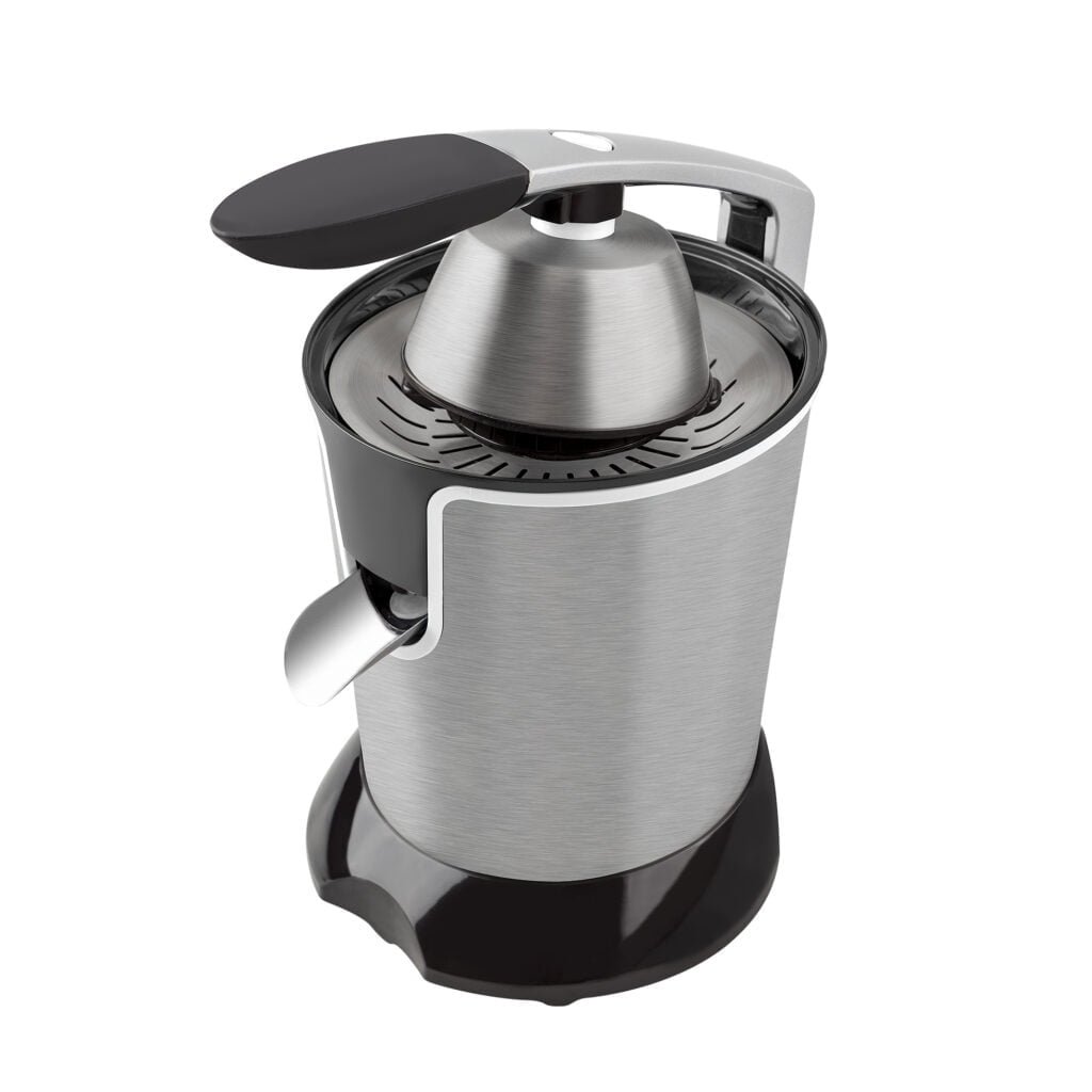 Espremedor de laranjas com braço