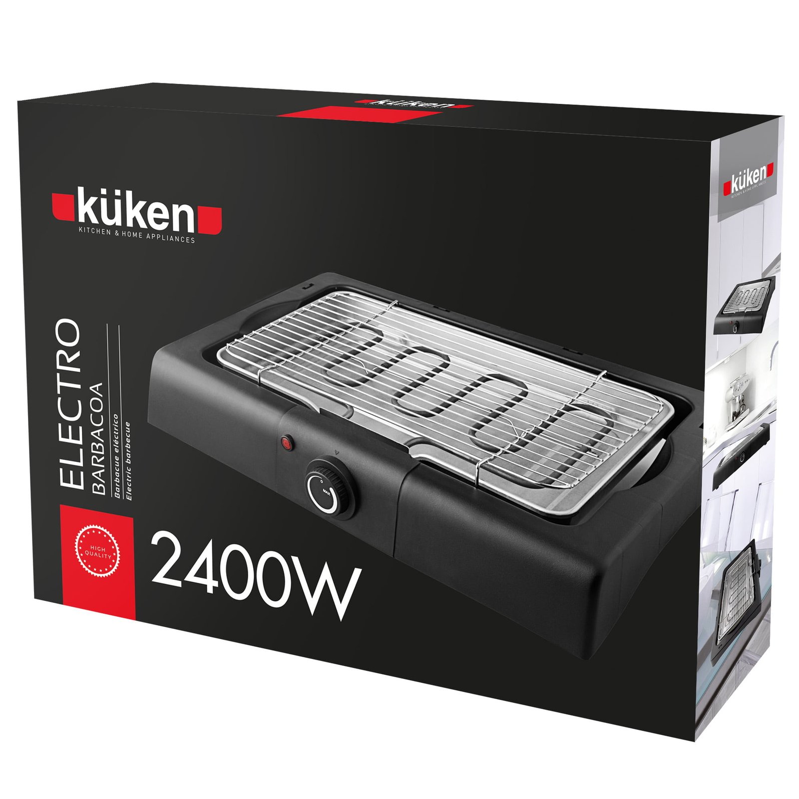 Caja barbacoa eléctrica