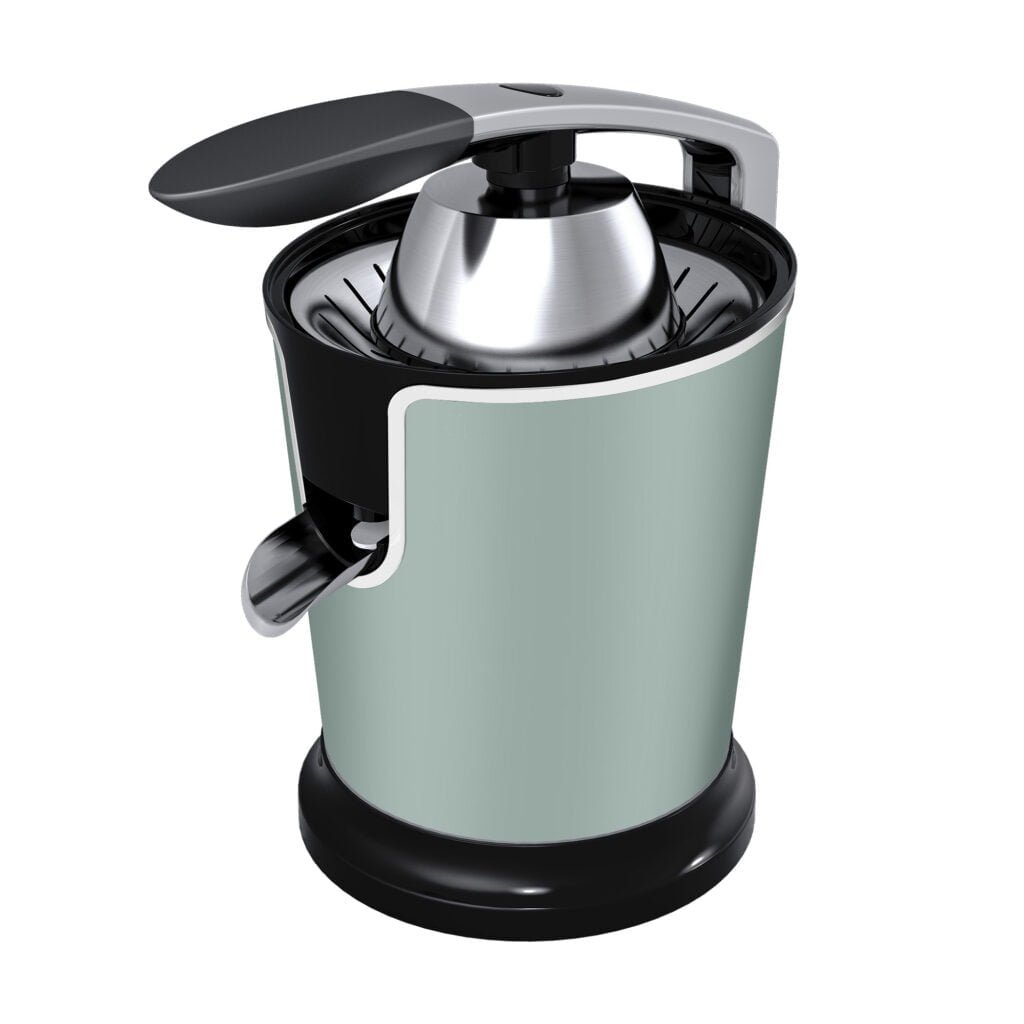 Espremedor de sumos verde vintage